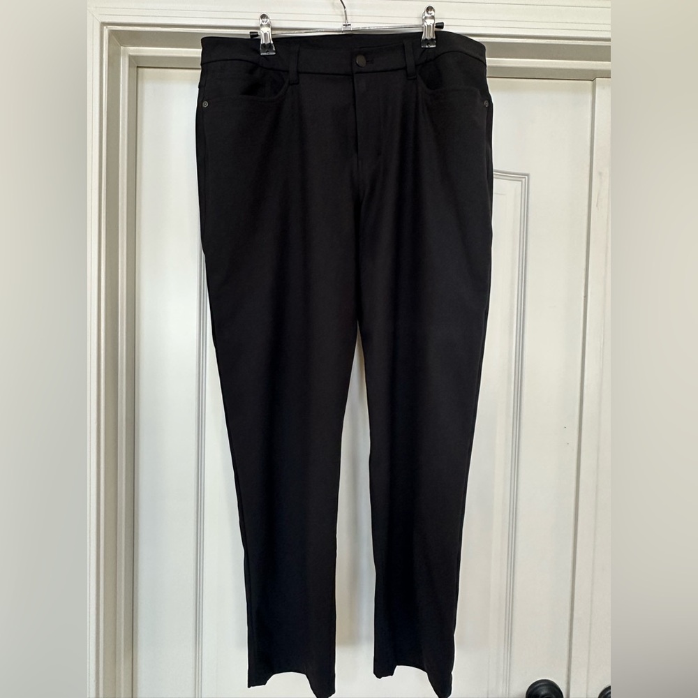 “ABC Classic-Fit 5 Pocket Pant 32 Warpstreme” Black & True Navy Size 34